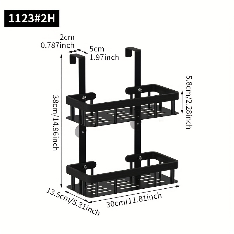 TEMU 1pc Storage Racks, Seasoning Racks, Bathroom Kitchen Storage Racks, Toiletries Racks, Door Hook Racks, Finishing Racks, Hangers, Towel Racks,