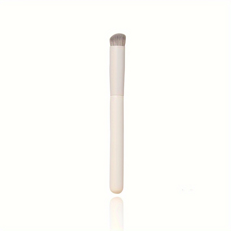 270 Concealer Brush With Round Tip, Finger-like Design For Concealing Dark Circles, Nasolabial Folds, And Tear Troughs, Detailed Brush For Foundation Application
