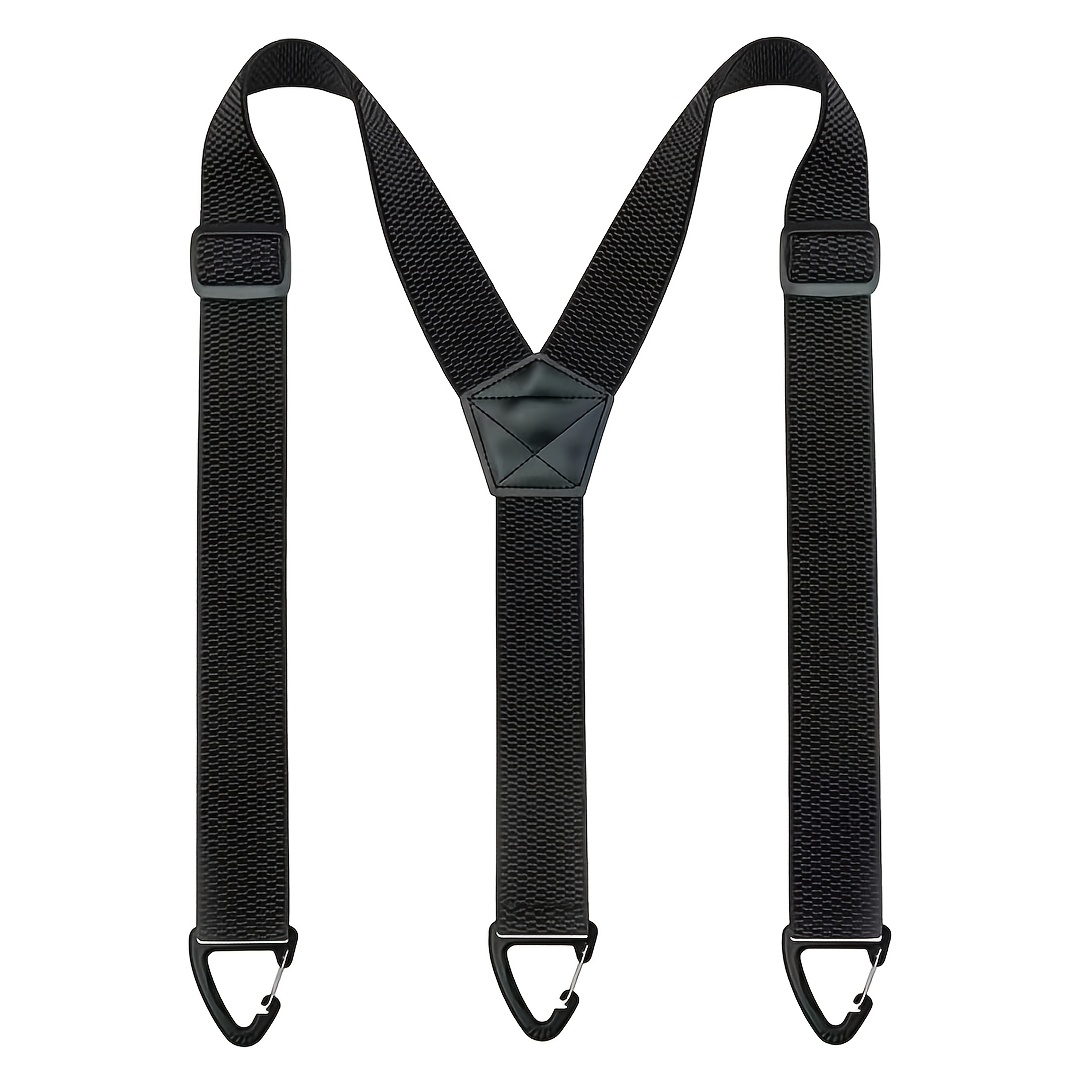 TEMU 1pc Men's Casual Suspenders, Easy, Durable, Comfortable And Elastic, Suitable For Outdoor Activities, Camping, Hiking, Cycling, Daily Commuting