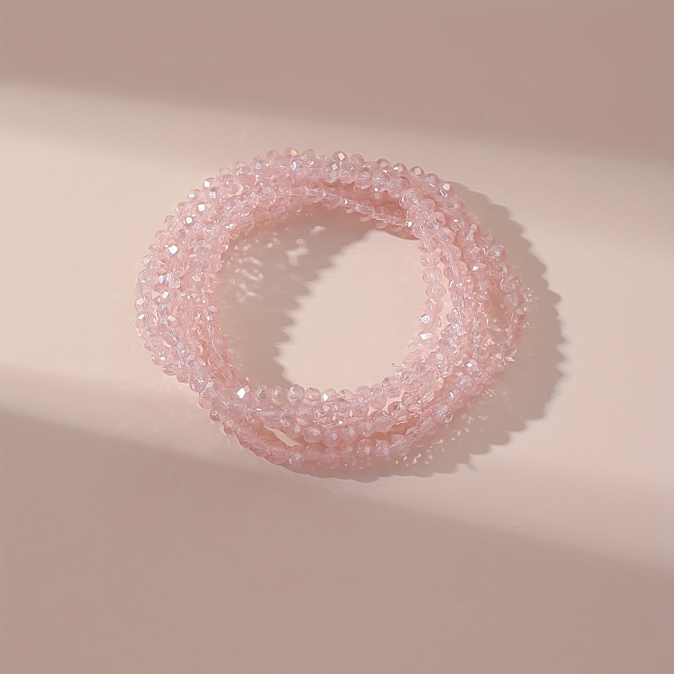 E-shop 5 hochwertige, dehnbare Glasperlen-Armbänder, ca. 17,5 cm, geeignet für die Armbandherstellung