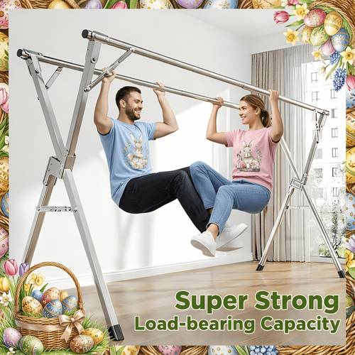 three bar foldable clothes drying rack 45 and 70 two types retractable length and outdoor indoor use durable metal drying rack drying rack clothing collapsible foldable laundry drying rack heavy duty stainless steel clothesline drying racks