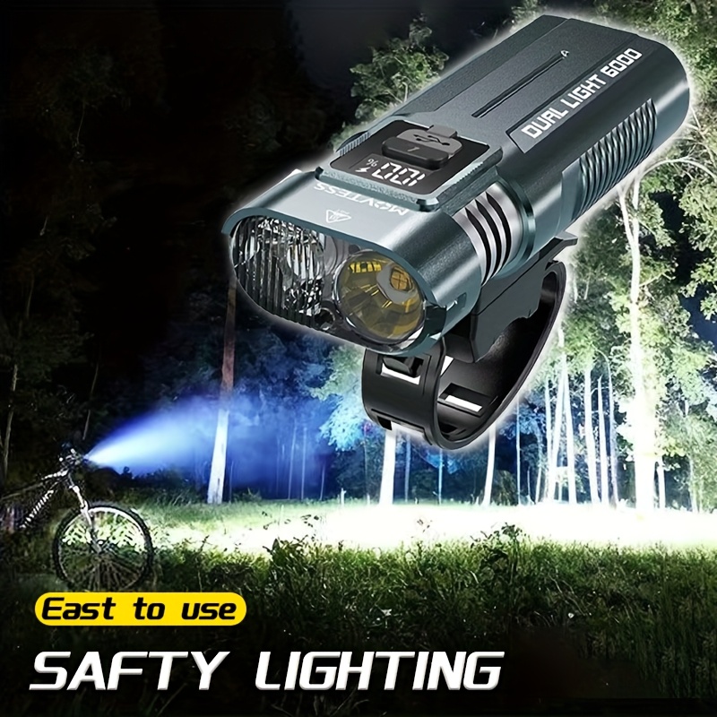 fenix 2200 lumen flashlight Fenix Bike Light Replaceable Battery Battery Mountain Bike Flashlight Fenix  BC26R LED Bike Front