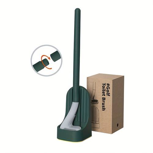 item picture toilet brush with removable long handle and base soft no dead angle toilet cleaning brush