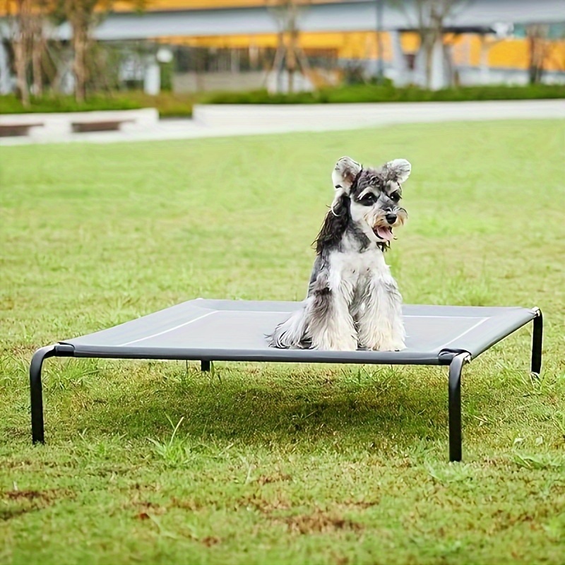 

Elevated Metal Dog Bed - Portable, Waterproof & Non-slip For Indoor/outdoor Use - Ideal For Small To Large Breeds, Seniors & Multi-dog Homes