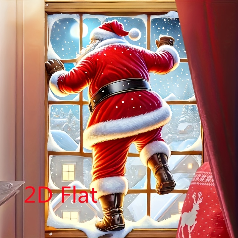 1 stuks Kerstman Welkomst Deurmat