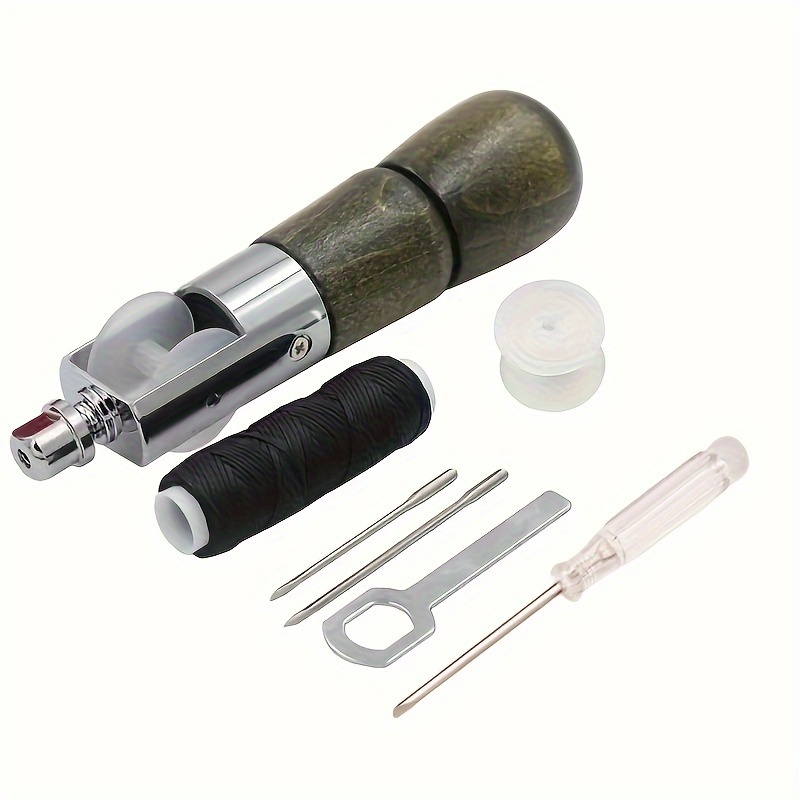 TEMU Sewing Awl Kit Speedy , Diy Repair Tool For & Shoemaking, Sewing , Coils, Needles, And Thread -
