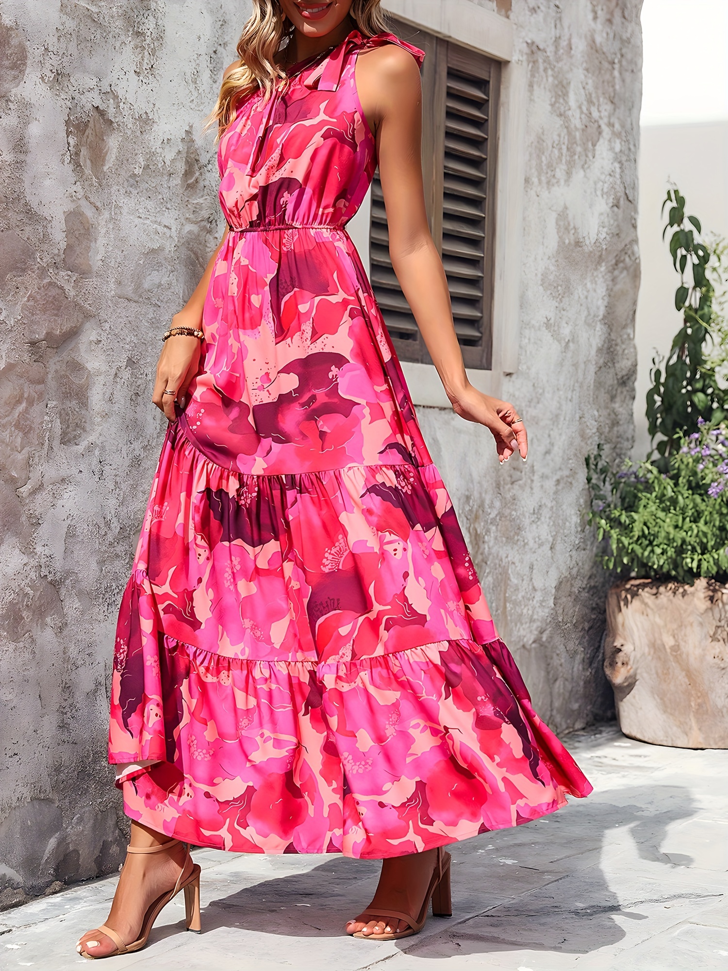 Women's Floral Summer Dress
