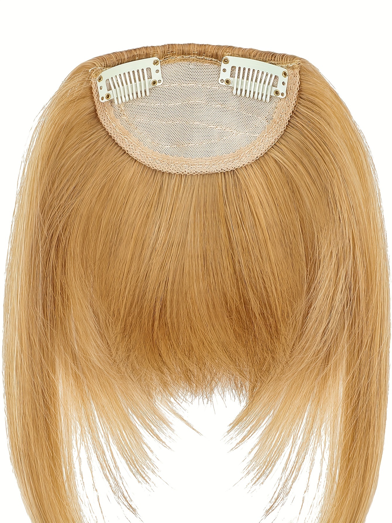 synthetic wig with 12 inch bangs on   suitable for daily   ladies details 32