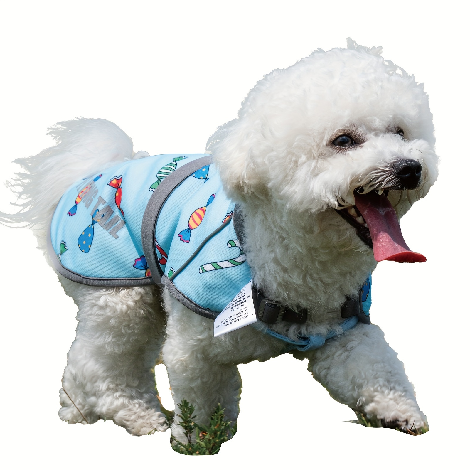 dog clothes down water cooling 3 layers special cooling materials 