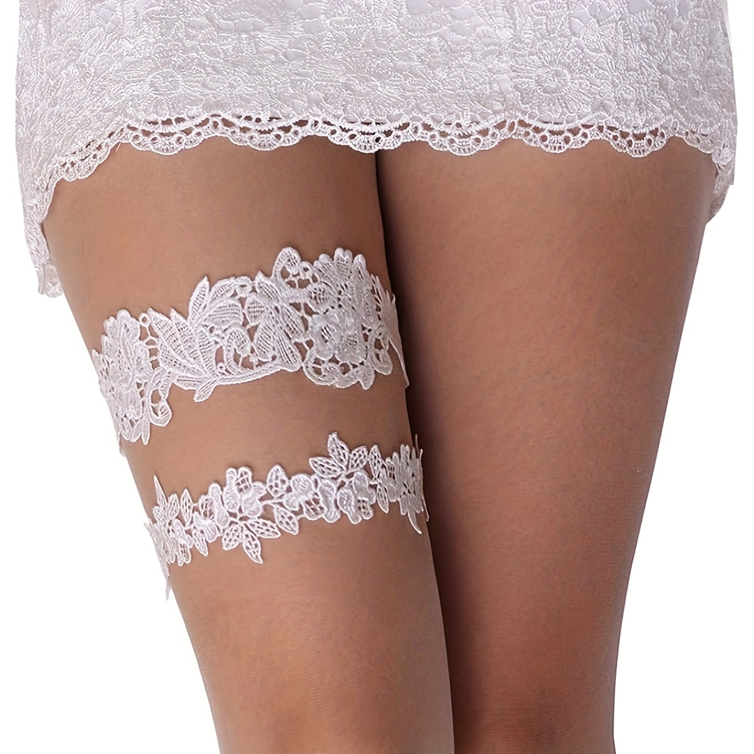 vibrating wristband for couples 15 Exquisite Lace Garter Tattoos • Tattoodo main image 1