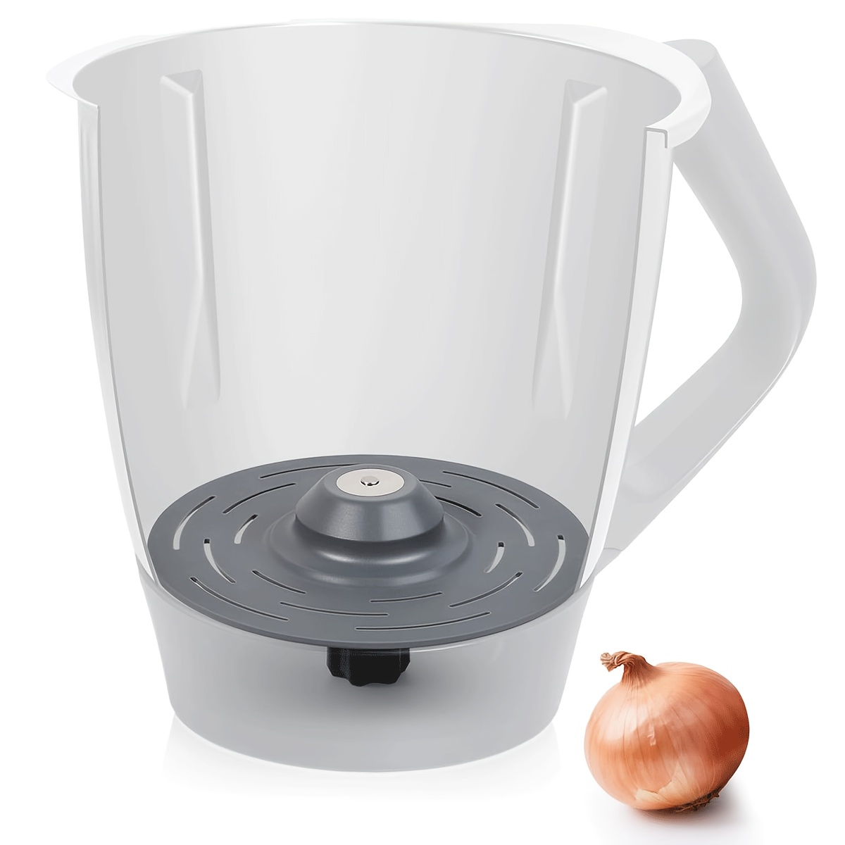 Image of A Rotating Disc Designed To Replace The Knife In For Models Tm7, Tm6, And Tm5. It Enhances 's Capacity And Allows For Cooking Larger Quantities Of Food. The Disc Spins Use, Ensuring Heat Distribution