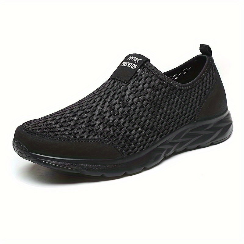 

Spring And Summer Breathable Mesh Shoes Men' Casual Mesh Shoes Men's Hollow Mesh Shoes One- Shoes