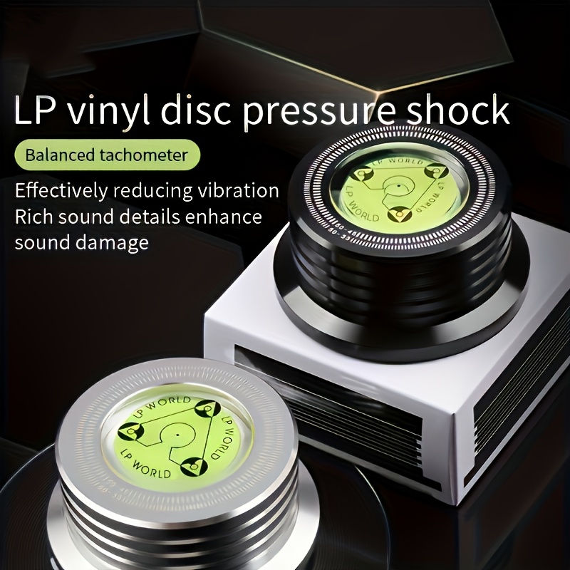 

Premium Vinyl Record For Lp Players - Bass Boost, Metal Construction, Battery-free - Perfect Christmas Gift