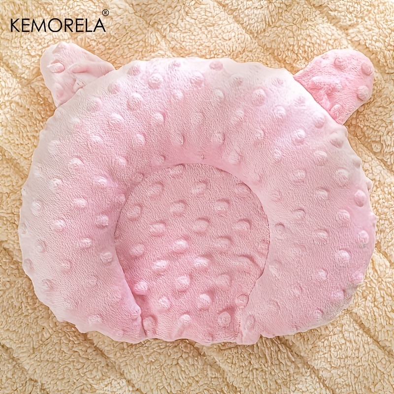 TEMU Kemorela Pet U-shaped Pillow, Cervical Spine Support Pillow, Cozy U-shaped Cartoon Design Sleep Pillow For Small Dogs - Warm Deep Sleep