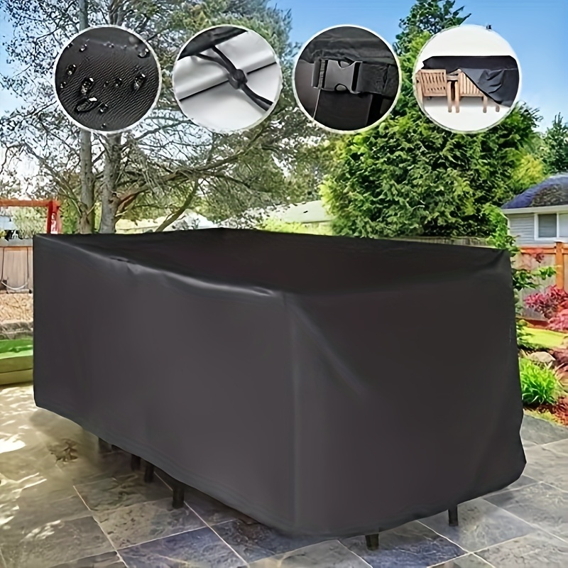 

& Dustproof Outdoor Furniture Cover - Protects Tables And Chairs