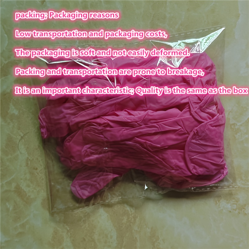 6/10 Pairs Disposable Nitrile Gloves | Isolate Stains, Prevent Dirt and Oil, Ideal for Wiping Windows, Mopping Floors, Washing Cloths, and Dishes, Frees Hands from Roughness, Essential for Home Use