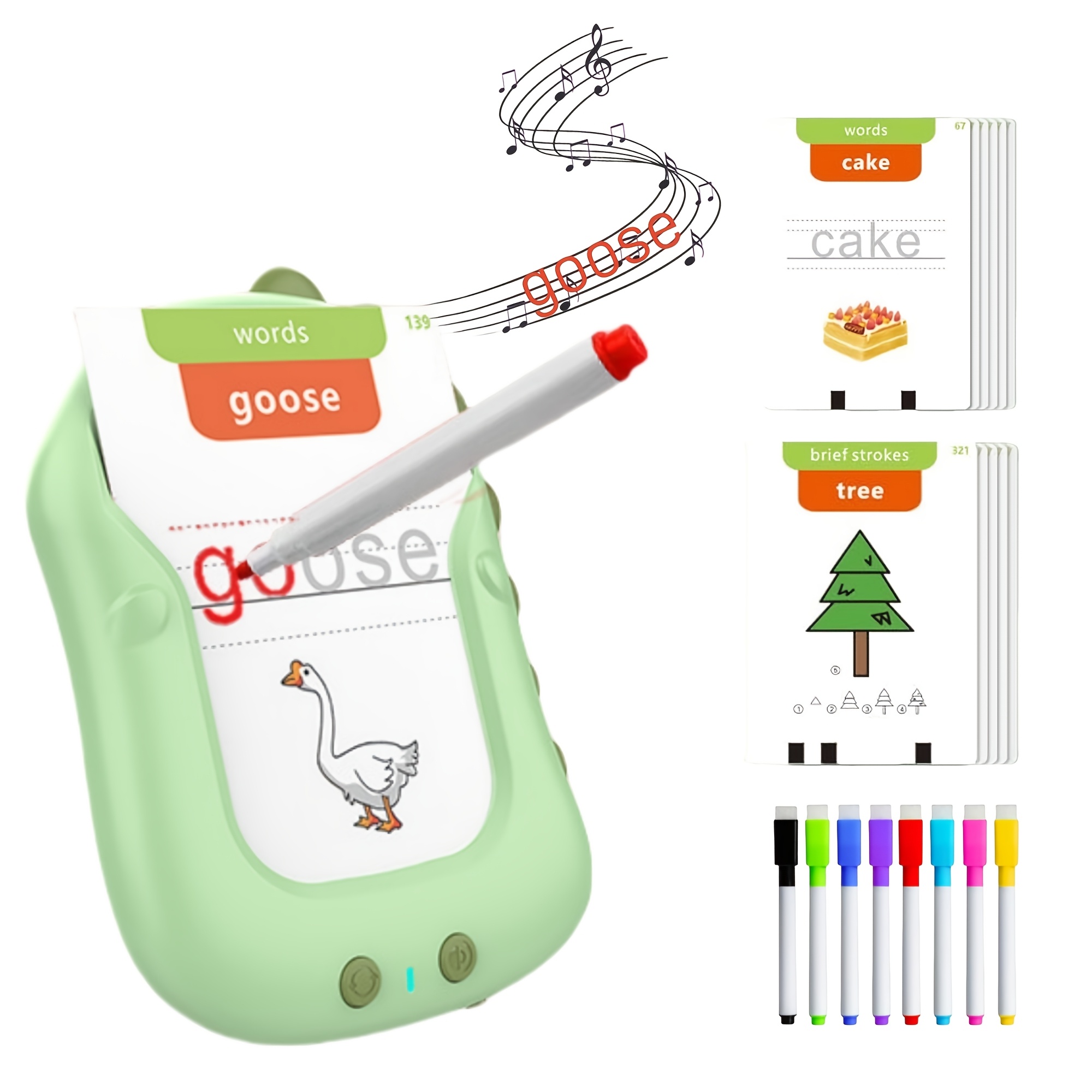 TEMU Jouet de Parole de Poche Interactif pour Jeunes de 3 à 8 Ans - Parlantes Réutilisables avec 168 & Compétences de Dessin, Parfait pour l'Autisme,