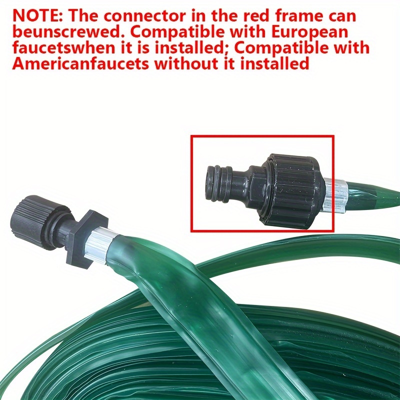 Versatile Garden Hose Automatic Drip Irrigation System Fit Temu