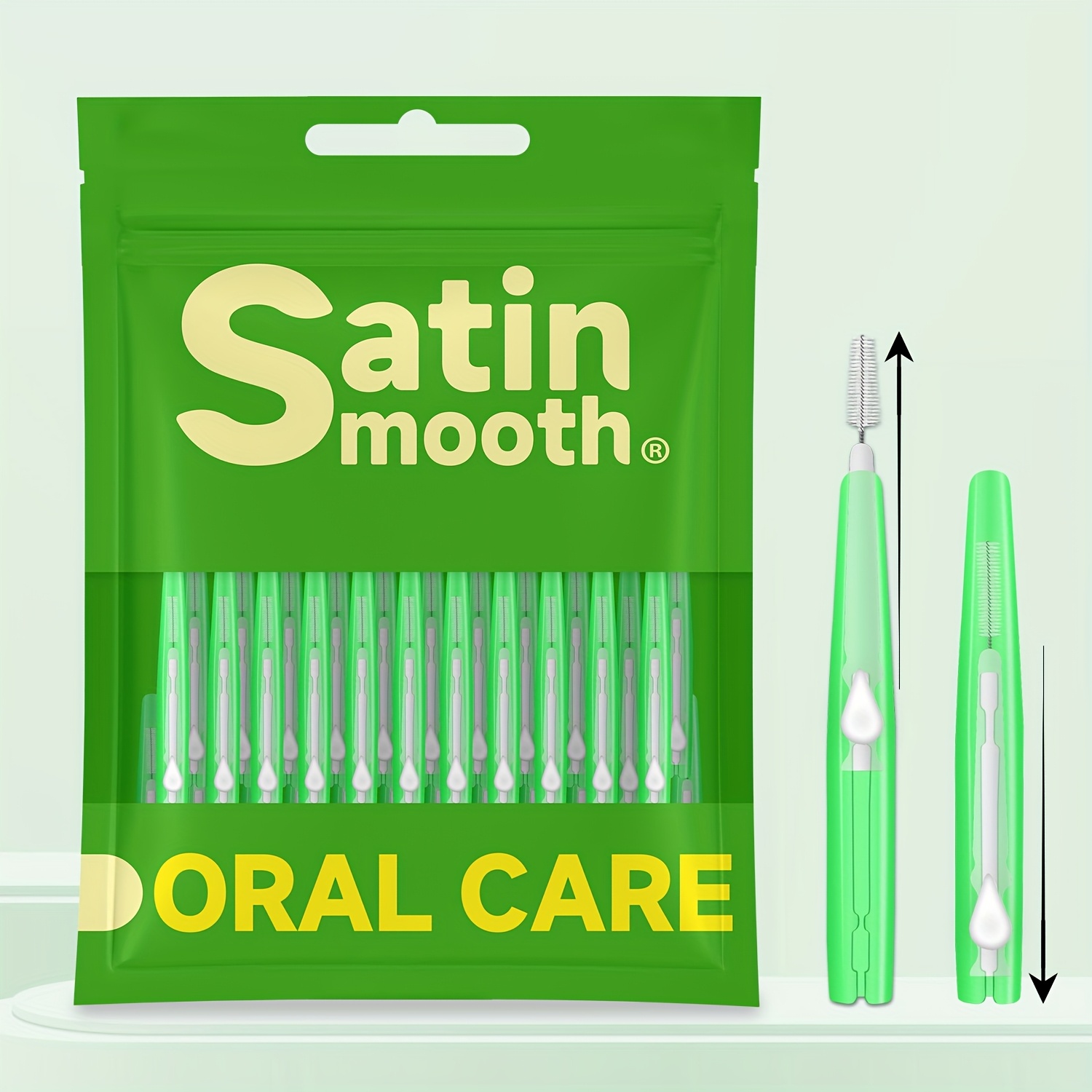 Image of . 30pcs Interdental Brush, Tooth Cleaning Tool, Oral Dental Hygiene Interdental Brush, Toothpick Cleaners For Detail Cleaning