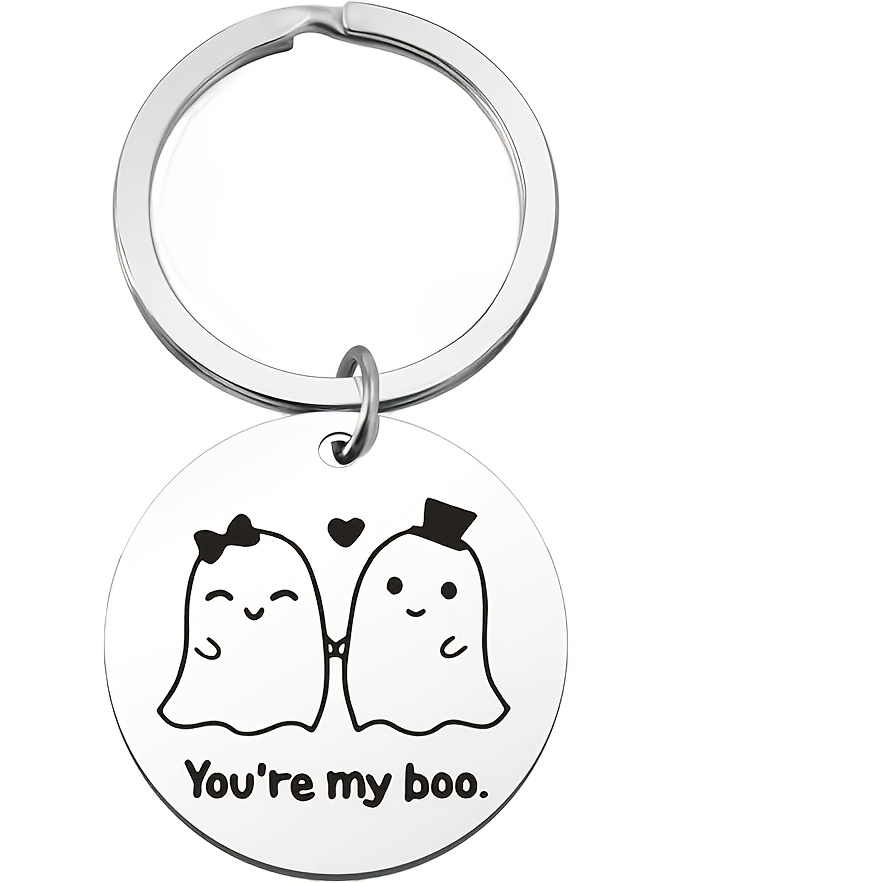 TEMU 1 Item, Halloween Gift Keychain, You Are My Precious, Cute Keychain, Halloween Boo Basket, A For Boyfriend Or Girlfriend, A Birthday Gift For