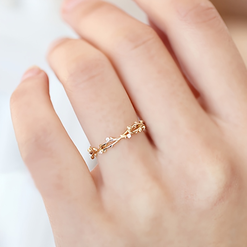 Image of S925 Silver Ring Female Korean Version Japanese Fashion Sweet Design Sense Easy Court Retro Light Luxury Temperament Versatile Jewelry Series Without Box
