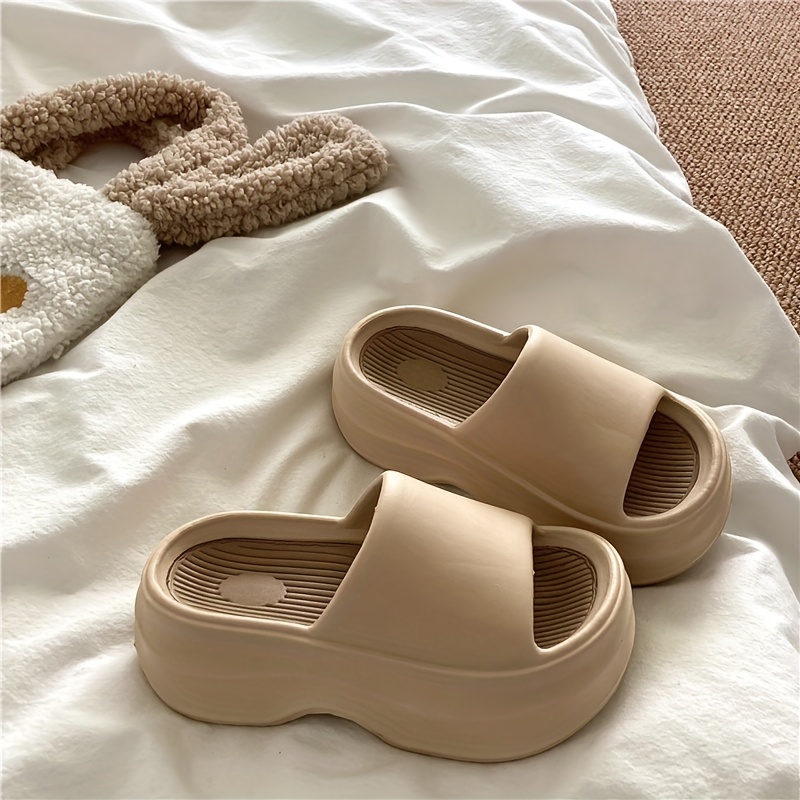 New Summer Eva Platform Height-increasing Slippers For Women, Indoor/outdoor Home Footwear, Beach Sandals, Women Shoes
