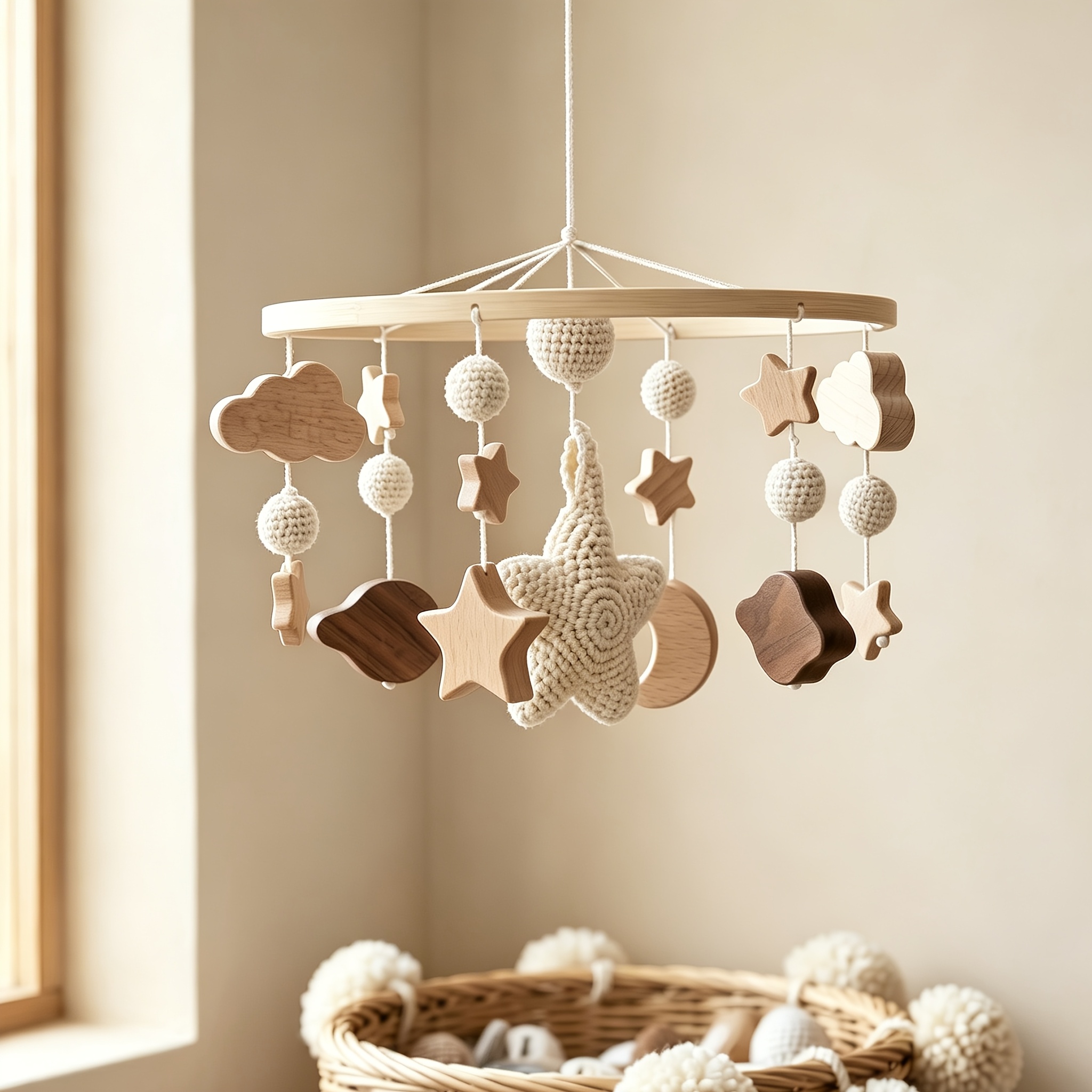 Baby's Adorable Star Activity Center Hanging Toy