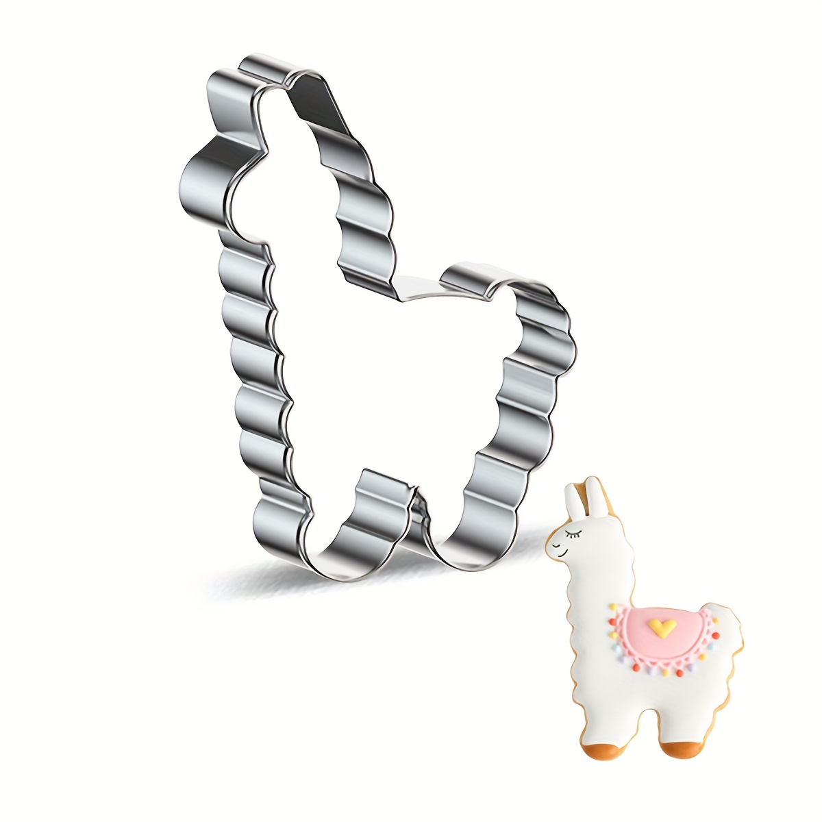 

Stainless Steel Alpaca For Diy During Eid 1pc