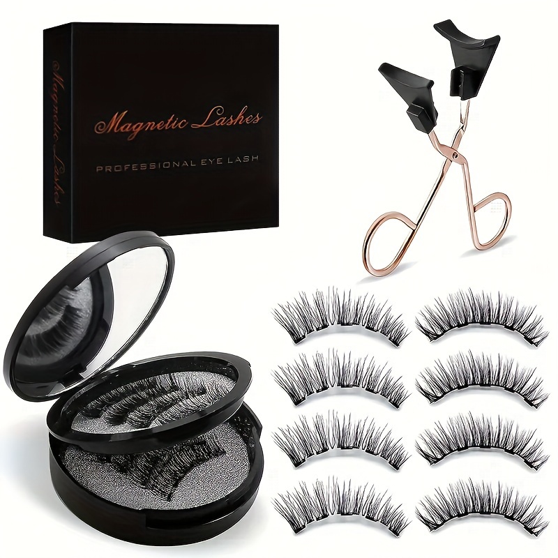 

8 Of Reusable Eyelashes Kit - , No , To , 3d False For A Eye Makeup For Christmas