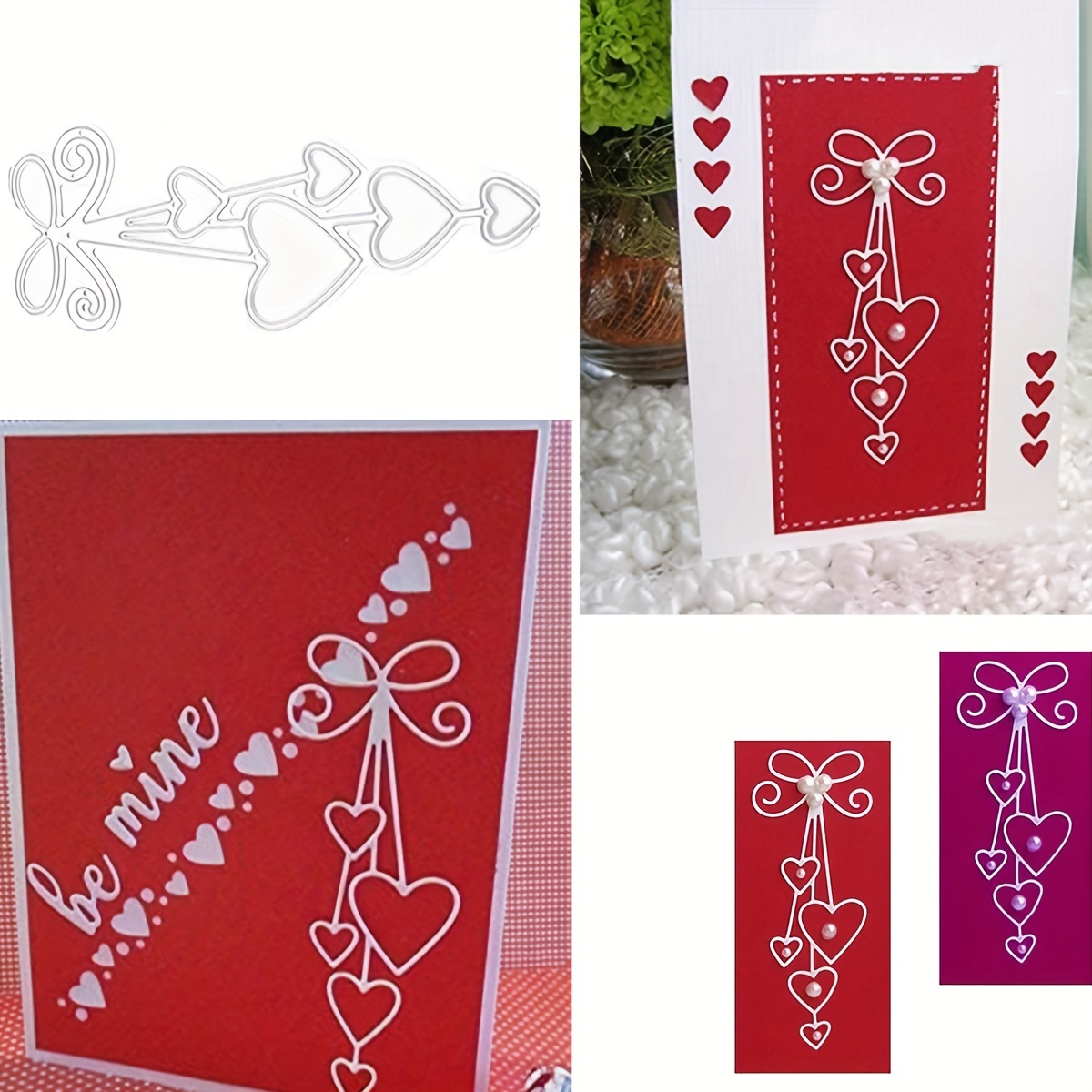 

A -shaped Bow Cutting Die, Diy Scrapbook Artist Golden Metal Cutting Die Cutting Die Album Diy Card Embossing Die Cut