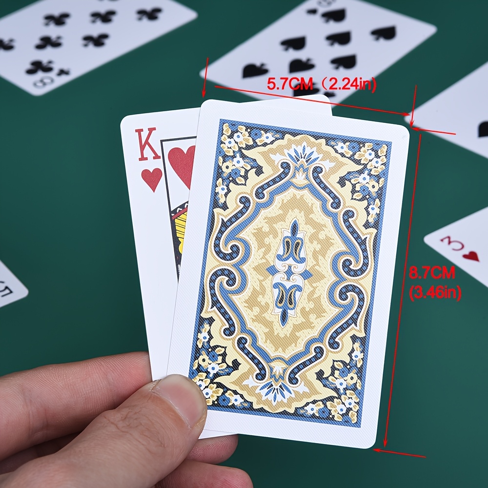 PVC Plastic Playing Cards for Poker Games