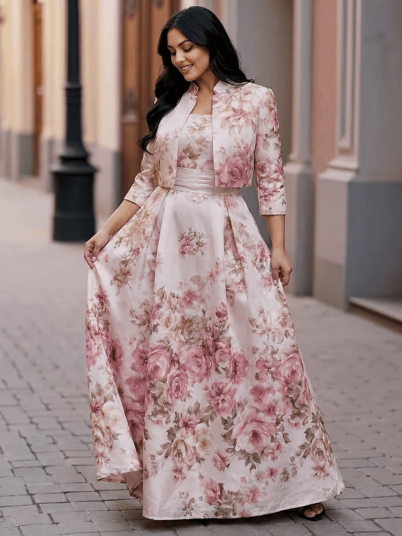 maxi bodycon white dress White High-Neck Bodycon Maxi Dress – Elegant Long Sleeve Gown – Noosgop