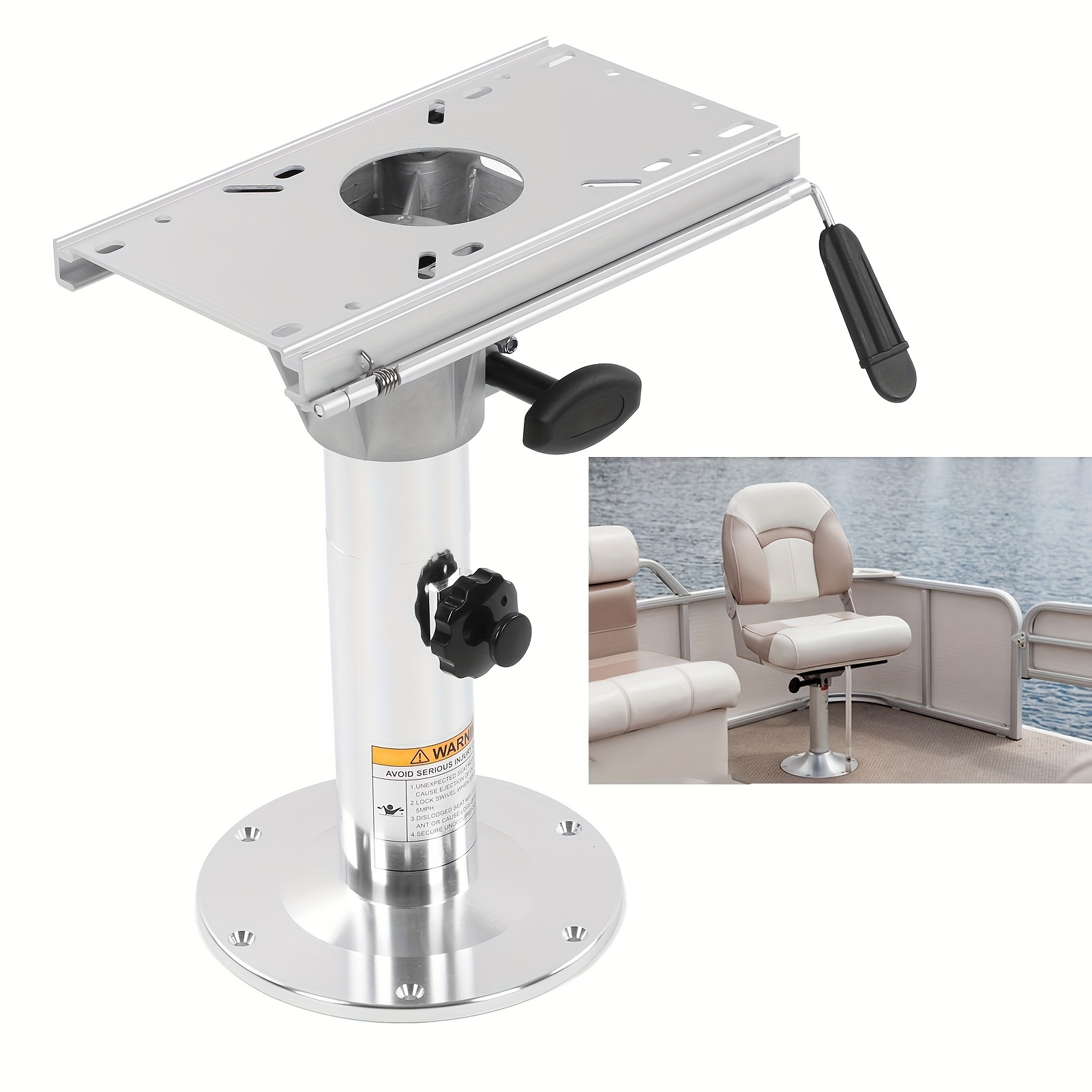 Adjustable Height Seat Pedestal