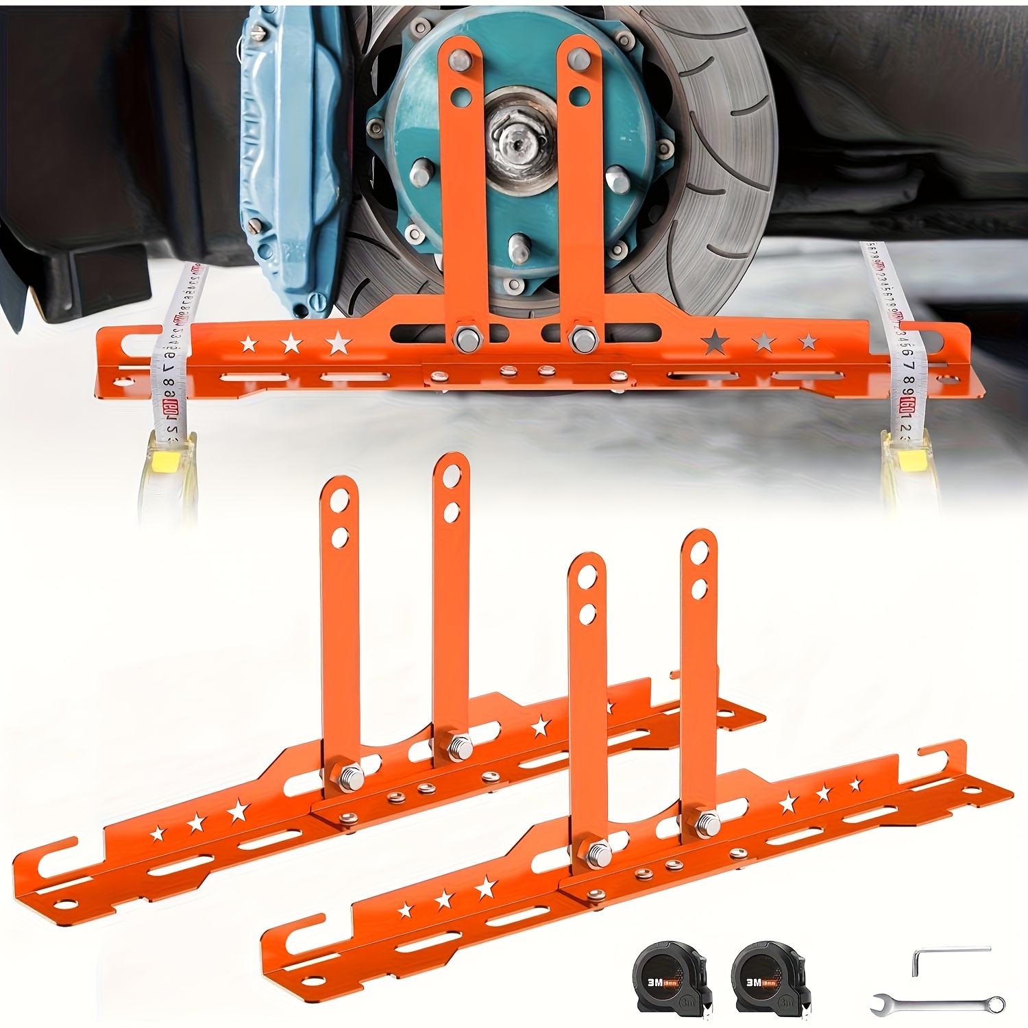 Wheel Calibration And Balancing Tool With 2 Measuring Wheel Alignment Tools