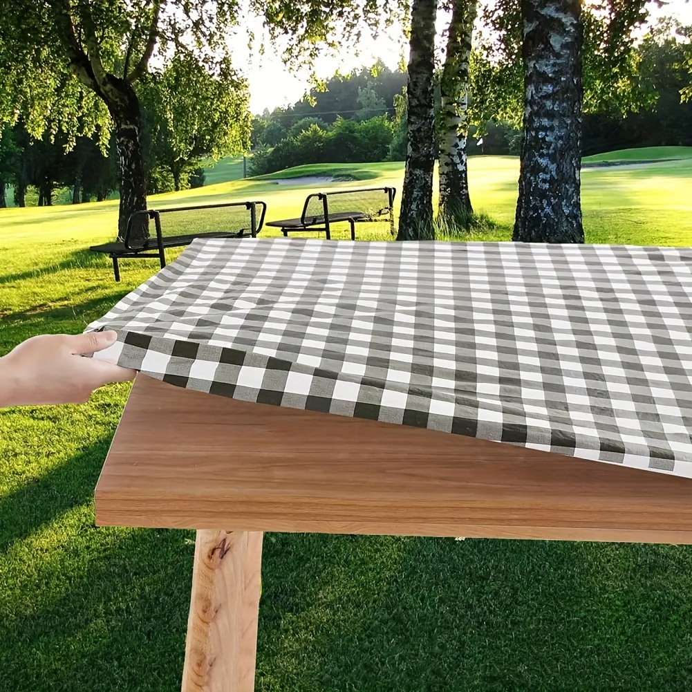 Waterproof Picnic Outdoor Tablecloth Bench Covers Fit 6 Foot Temu