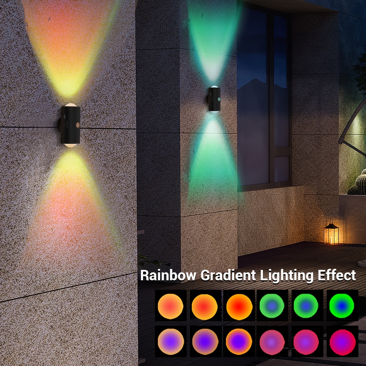2pcs LED Smart Night Light with Motion Sensor