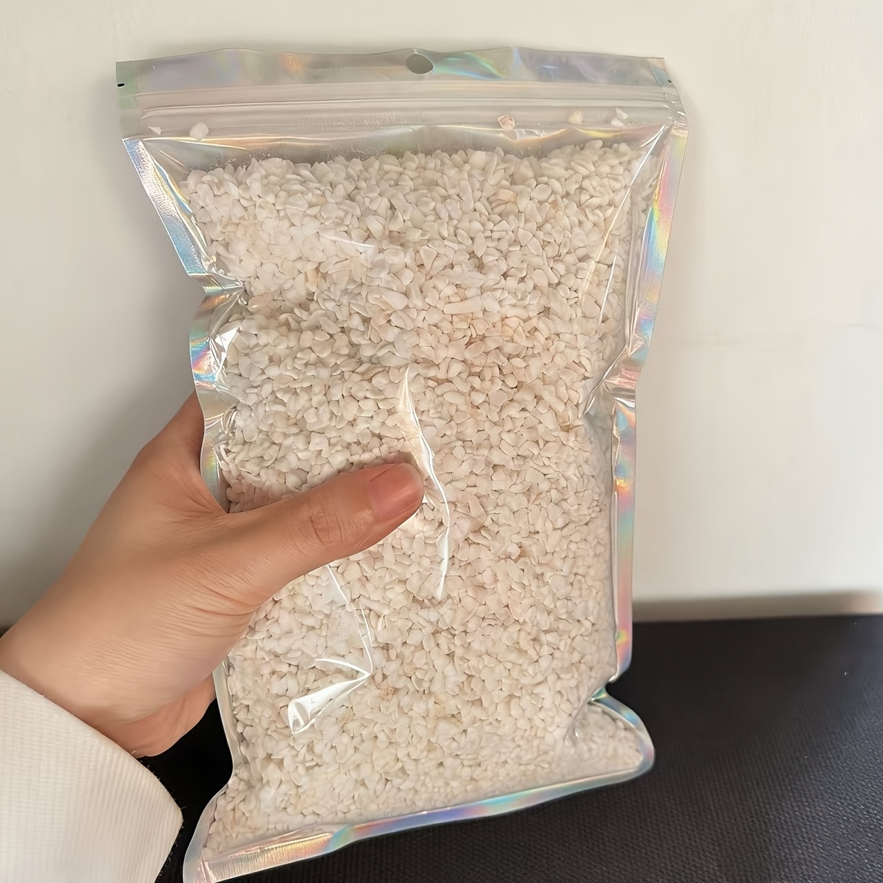 E-shop 950ml Universeller Perlenstein für Garten-Topfpflanzen, geeignet für Innenhöfe, Balkone, Gartendekoration als Topping-Steine für Sukkulenten