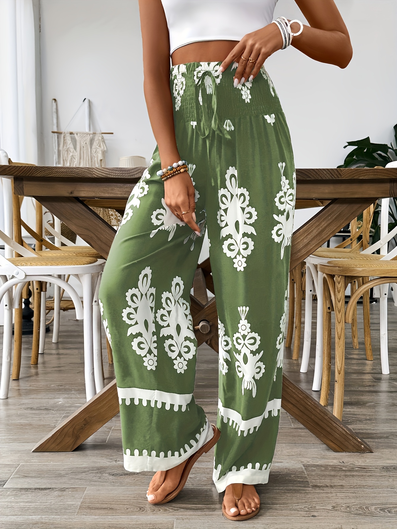 Palazzo Pants Petite High Rise Dress Pants Wide Leg Sweatpants