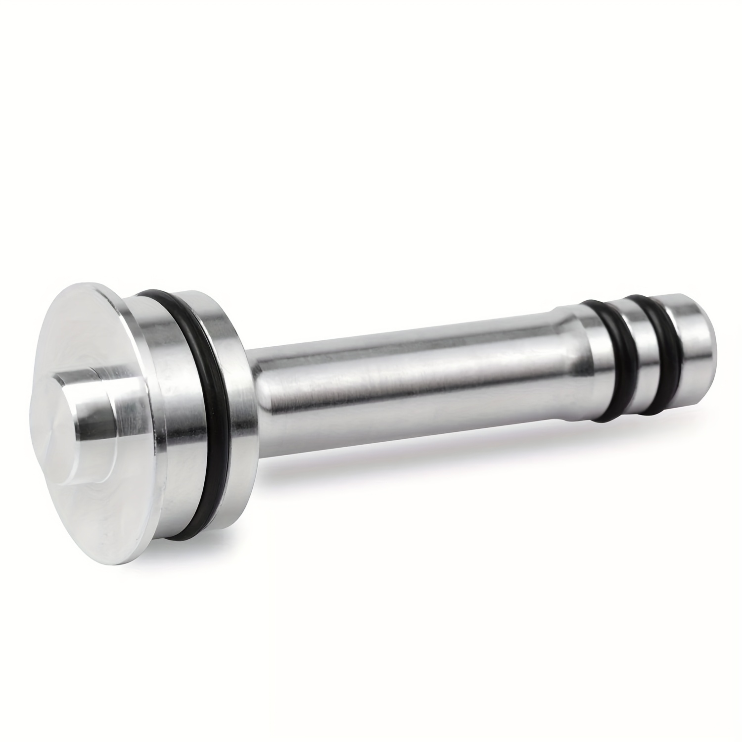 TEMU Aluminium Alloy Transmission Cooler Thermostat Bypass Plug Barbell For For For With 6l80/90 8l90 2014-2020, Fit For 86774933 Thermal Bypass Valve With 3 O-rings