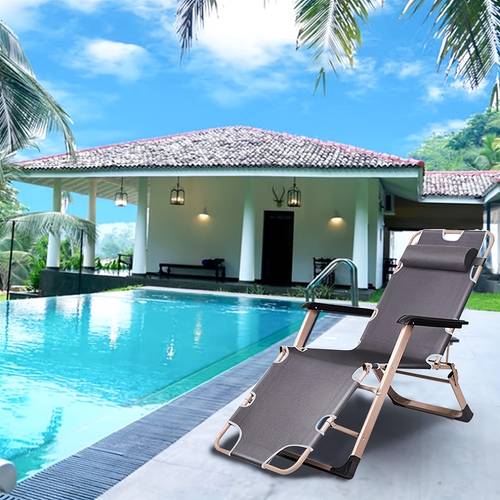 folding outdoor leisure chairs lounge chairs suitable for swimming pools and lawns zero gravity lounge chairs beach chairs courtyard leisure vacation atmosphere outdoor relaxation foldable portable and comfortable to lie on