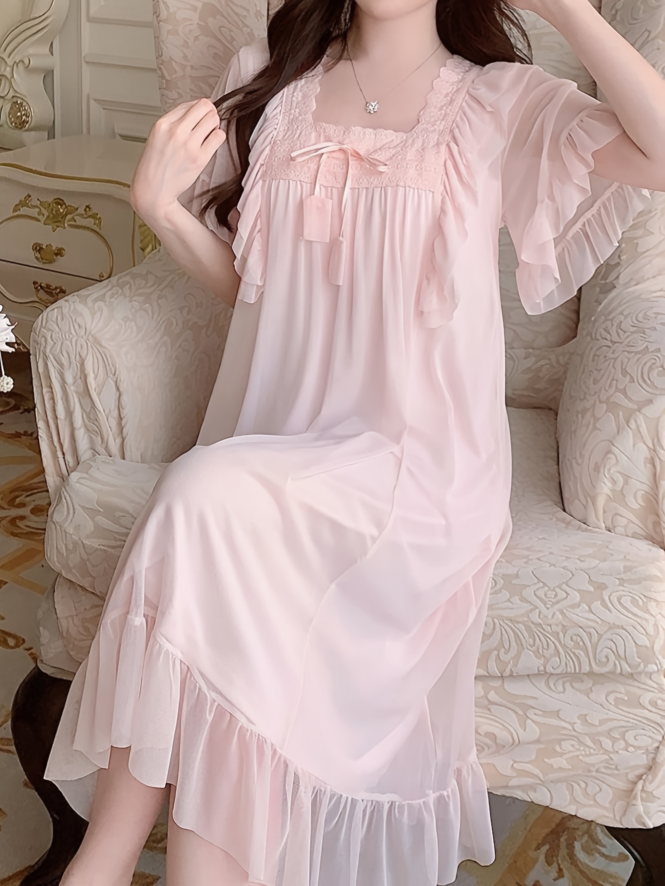ladies night sleeping dress AVIIER 100% Cotton Nightgowns for Women Sleeveless Sleep Dress Ladies Gowns  Sleepwear with Pockets (Blue, Small) at Amazon Women's Clothing store