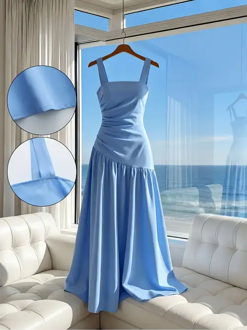 temu blue dress light blue dress sold on Temu United States