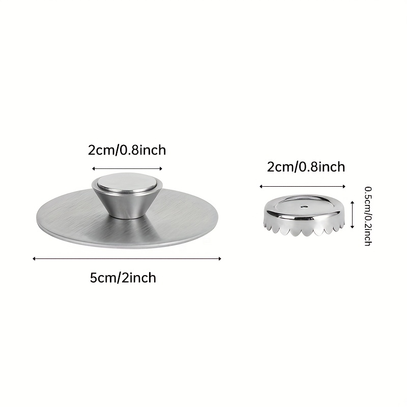 Stainless Steel Magnetic Soap Holder, No-drill Wall-mounted Soap Rack, Suitable For Shower Kitchen Bathroom Toilet Wall, Self-adhesive , Creative Soap Storage Solution