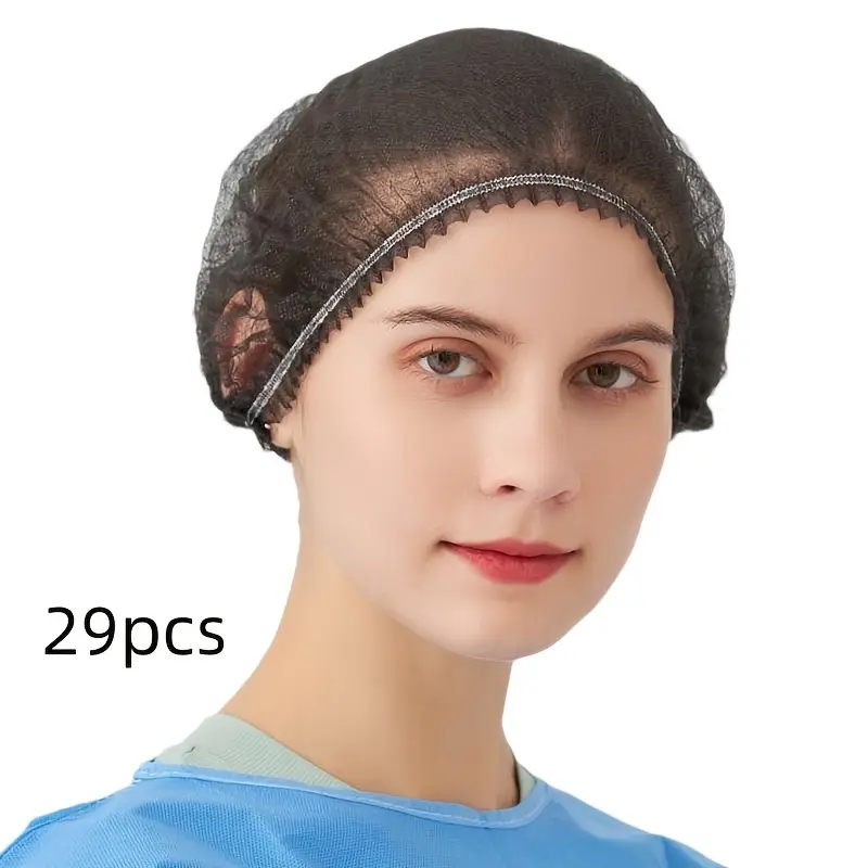 Beaupretty Disposable Hair Nets Bouffant Caps Head Cover For Shower | Desertcart Saint Lucia