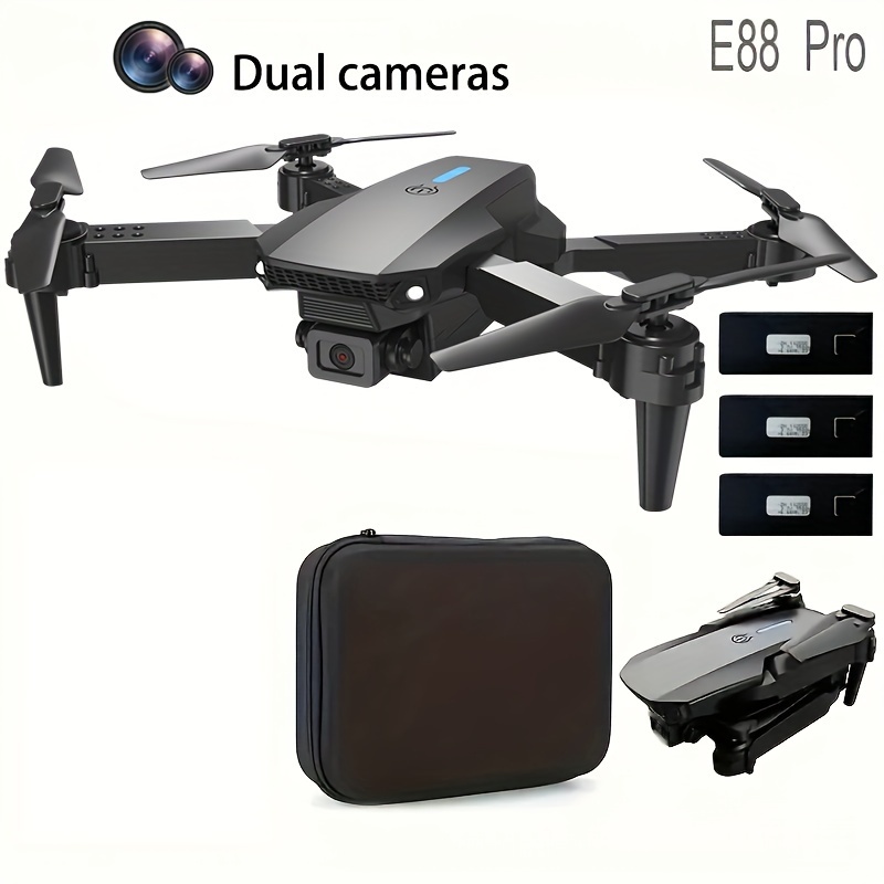 E88 * One-click Return WIFI Connection Aerial * Optical Flow Stabilization  Four-rotor Indoor And Outdoor Outdoor Support For Downloading Photos And  Recording Videos Cheap RC Remote Control * Christmas 