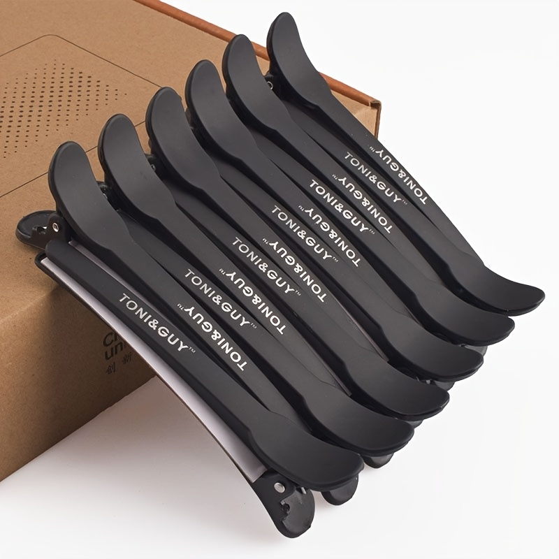 E-shop 12 Stück Professionelle Haarflechtklammern – Langlebige Kunststoff-Krokodilklammern für Styling, Hypoallergene Haaraccessoires für alle
