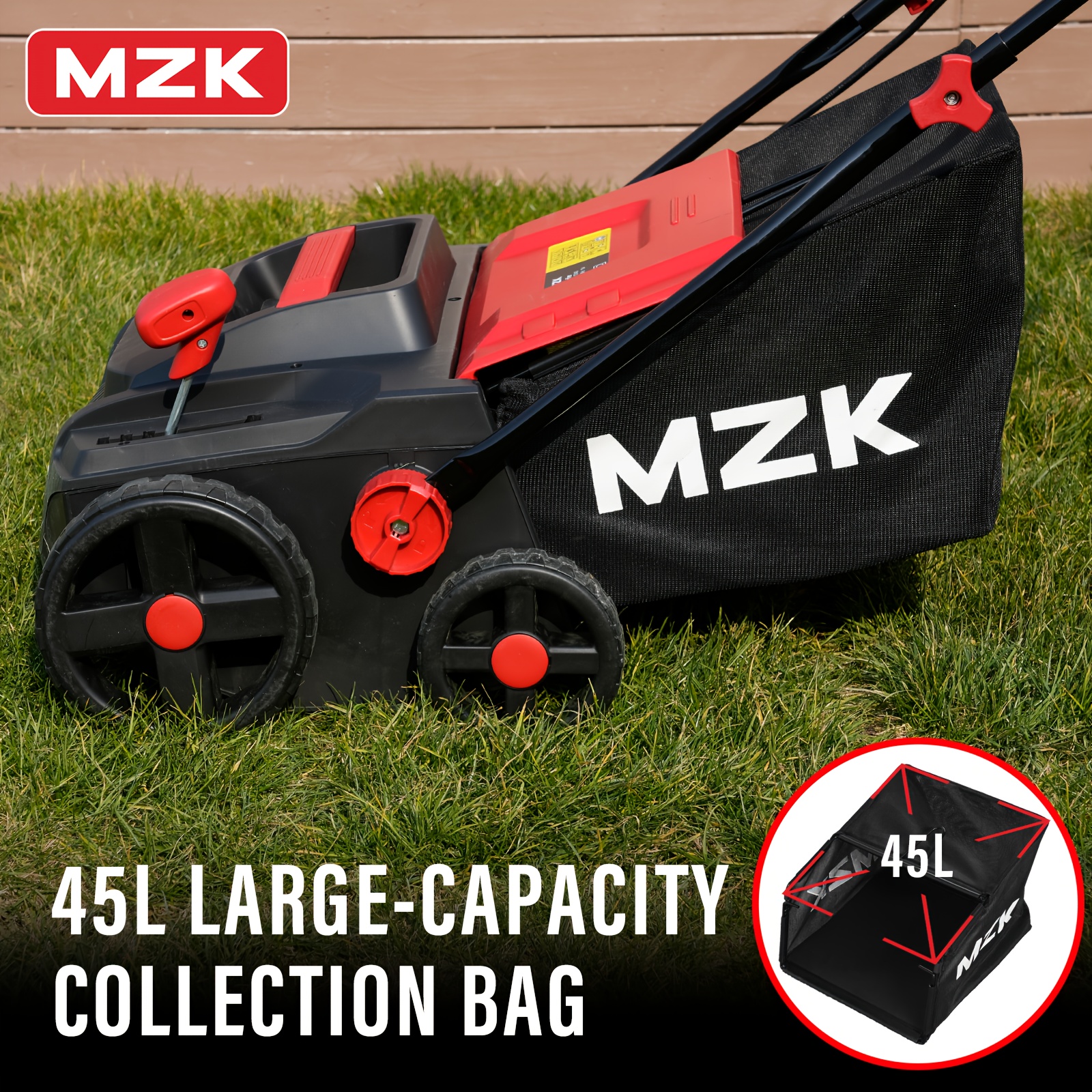 mzk 15 2 in 1 electric dethatcher scarifier 5 position - Temu
