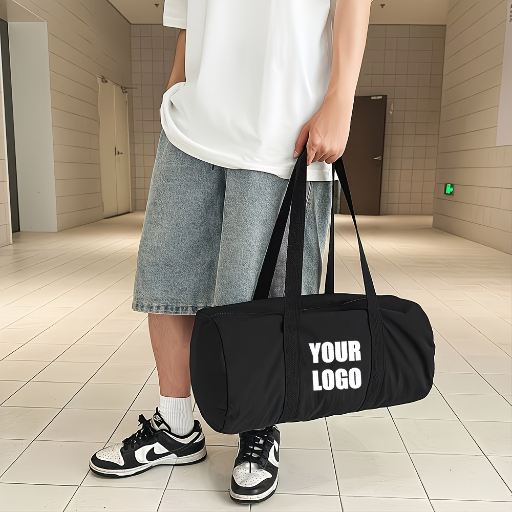 TEMU Personalizzazione : , testo, motivo, logo personalizzabili - Borsa da viaggio da stile nuovo , Borsa da bagaglio, Borsone da palestra capiente,