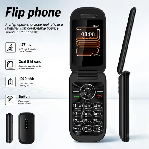 Local Cell Comunication flip phones sold on Temu United States
