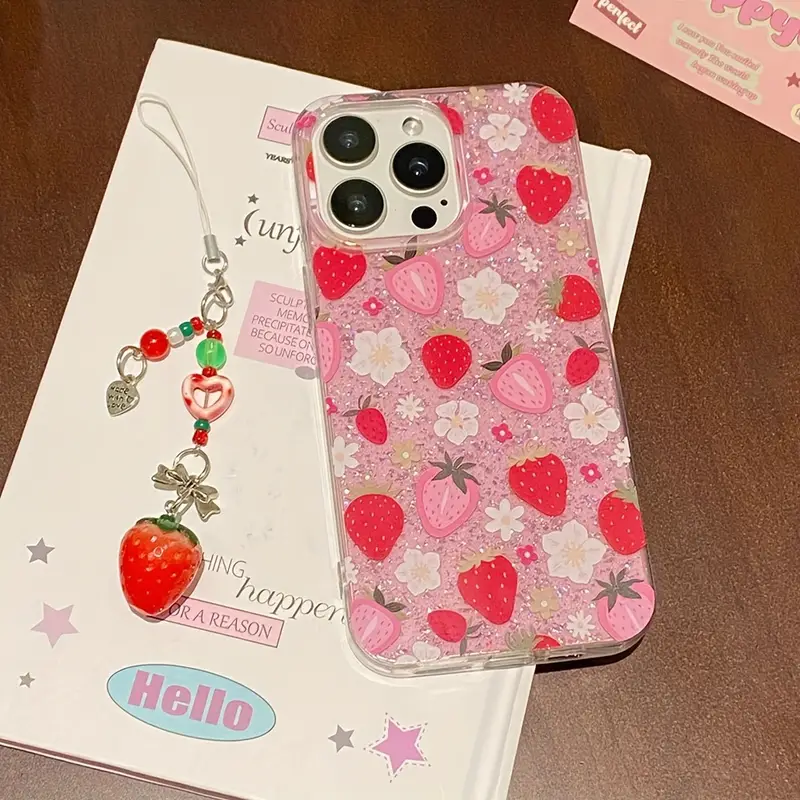 phone case attractive phone case featuring a strawberry - Temu Nigeria phone case attractive phone case featuring a strawberry - Temu Nigeria